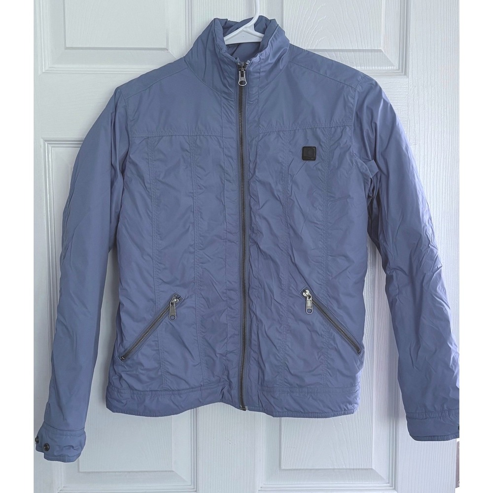 Carhartt Skyline Puffer Jacket XS Blue Quilted Lightweight Full Zip Outdoor Coat - Picture 2 of 10